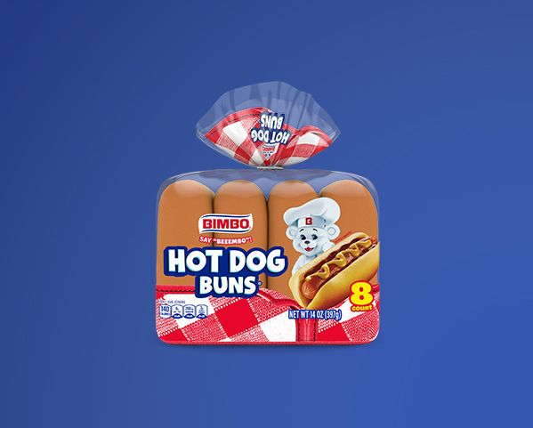 Bimbo Hot Dog Buns 