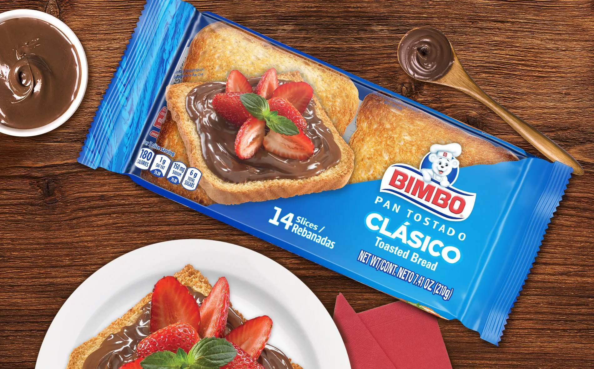 Bimbo® Pan Integral Grande Large Wheat Bread, 24 oz - Foods Co.
