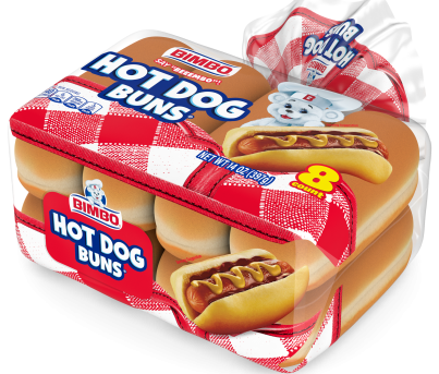 Bimbo Hot Dog Buns 